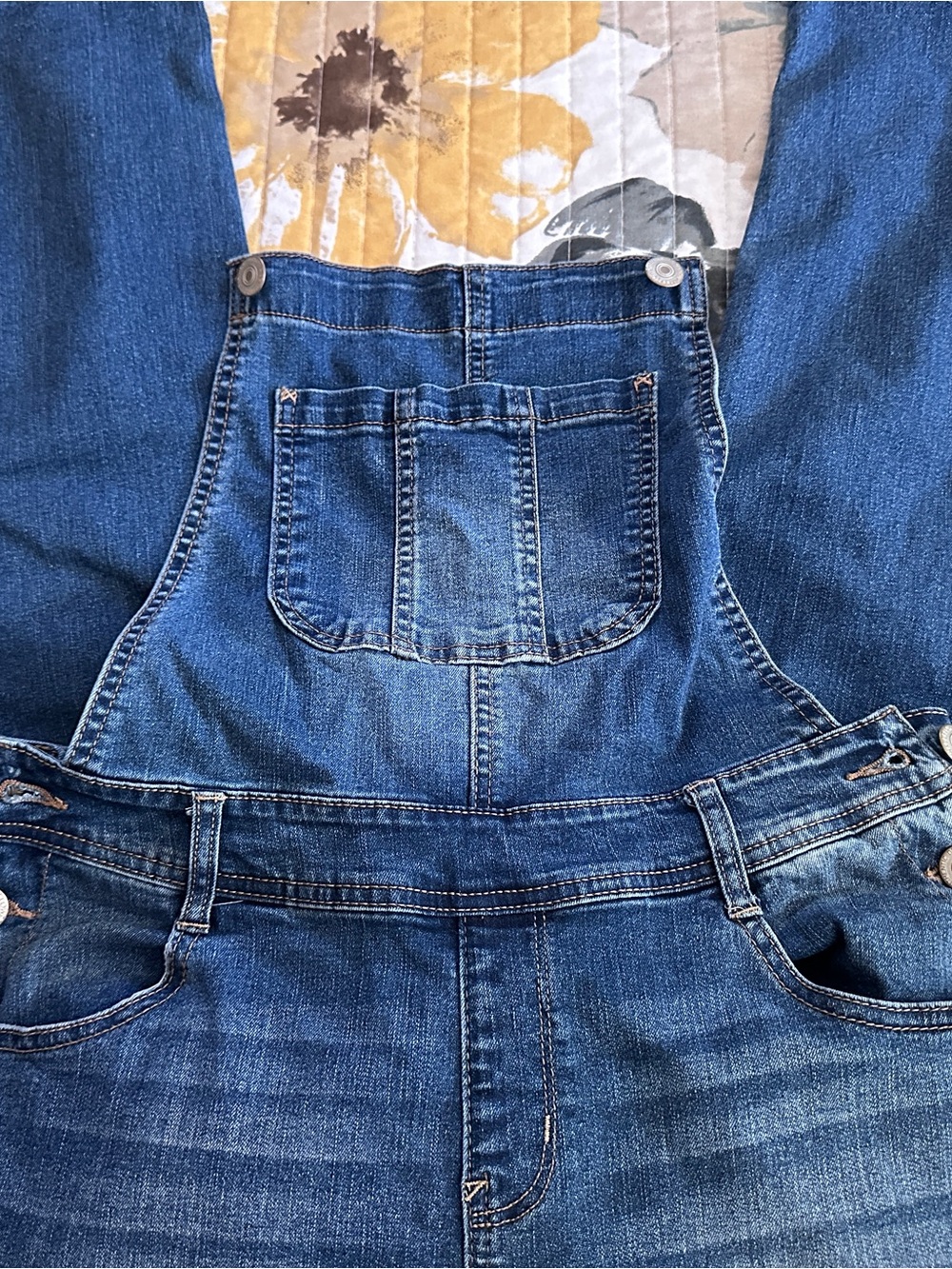 Wallflower Blue Denim Overalls